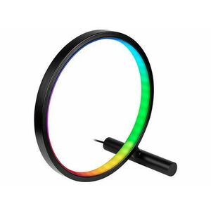 Lampa decorativa Tracer Smart Circle, RGB, 9 W, 47 leduri (Negru) imagine