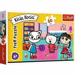Puzzle Trefl 60 piese - Kicia Kocia si prietenii imagine