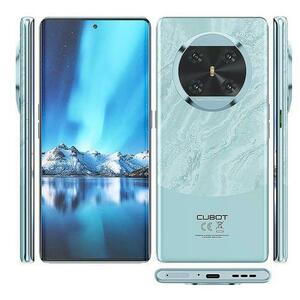 Telefon Mobil Cubot X90, Procesor MediaTek Helio G99 Octa-Core, Ecran Touch 6.67inch, 16GB RAM, 256GB Flash, Camera Quad 100 + 16 + 5 + 0.3 MP, Wi-Fi, 4G, Dual SIM, Android (Verde) imagine