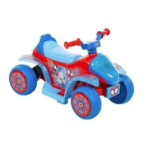 Masinuta electrica pentru copii Huffy Spidey Mini Quad, baterie 7.2V, autonomie 30 de minute, viteza 3km/h (Albastru) imagine