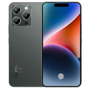 Telefon Mobil Oukitel P1, Procesor Mediatek Helio G99, Ecran AMOLED 6.7inch, 4GB RAM, 256GB Flash, Camera Tripla 50 + 2 + 0.3 MP, Wi-Fi, 4G, Dual Sim, Android (Negru) imagine
