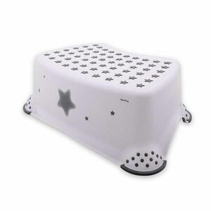 Inaltator baie antiderapant Lorelli, 40, 5 x 29 x 14 cm, Stars White imagine