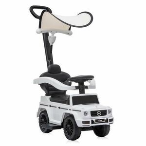 Masinuta de teren Lorelli Mercedes-Benz G350D, maner parental, copertina (Alb) imagine