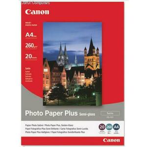 Hartie foto semi-gloss CANON SG201, A4, 20 coli imagine