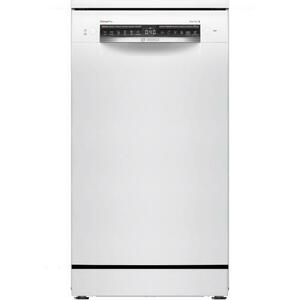 Masina de spalat vase Bosch SPS4HMW49E, 10 seturi, 6 programe, Home Connect, EcoSilence Drive, ExtraDry, Tab-count, Silence Plus, Sistem Rackmatic, Clasa E, 45 cm (Alb) imagine