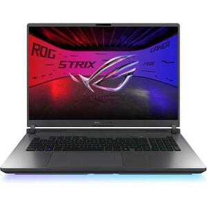 Laptop Gaming ASUS ROG Strix G18 G815LW (Procesor Intel® Core™ Ultra 9 275HX (36M Cache, up to 5.40 GHz), 18inch 2.5K 240Hz, 32GB DDR5, 1TB SSD, NVIDIA GeForce RTX 5080 @16GB, Win 11 Pro, Negru/Gri) imagine