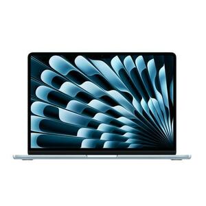 Laptop Apple MacBook Air 13, Procesor Apple M4 chip (10-core CPU, 10-core GPU), 13.6inch WQXGA, 16GB, 512GB, layout INT, Mac OS (Albastru deschis) + adaptor retea 70W imagine