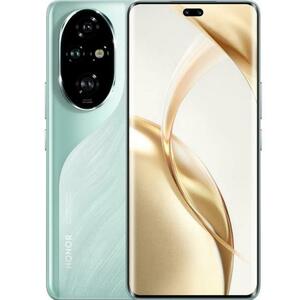 Telefon Mobil Honor 200 Pro, Procesor Qualcomm SM8635 Snapdragon 8s Gen 3 Octa-Core, OLED Touchscreen 6.78inch, 12GB RAM, 512GB Flash, Camera Tripla 50+50+12MP, Wi-Fi, 5G, Dual Sim, Android (Albastru) imagine