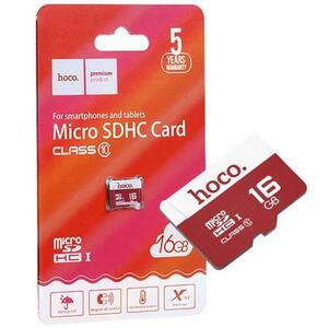 Card Memorie microSDHC HOCO, 16Gb, Clasa 10 imagine