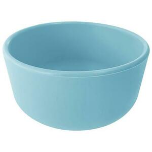 Bol din silicon Minikoioi Mineral Blue, Diametru 11.5 cm imagine