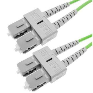 Patchcord FO SC/PC-SC/PC, MM OM5 50/125, manta LSZH 3.0mm, duplex 3m - EMTEX imagine
