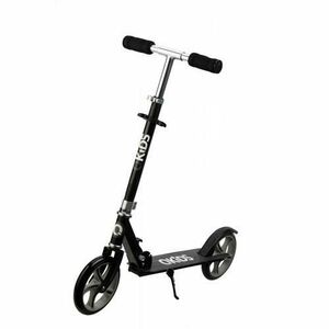 Trotineta copii Qkids Weiss, Capacitate 100 kg, Rulmenti ABEC-9, Gri imagine