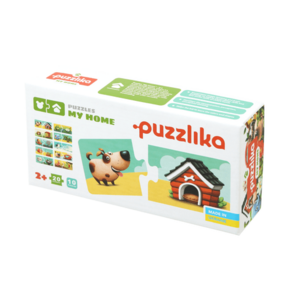 Puzzle Cubika - Casa mea, 20 piese (Multicolor) imagine