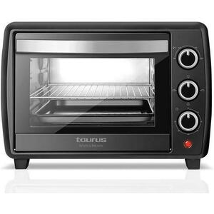 Cuptor electric Taurus Horizon 22. 1500W, 22 litri, Termostat reglabil 90-230, Timer 60 minute (Negru) imagine