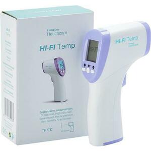Termometru cu infrarosu non contact Taurus Hi-Fi Temp, 2 moduri masurare, Afisaj retroiluminat, Memorie 32 registre imagine