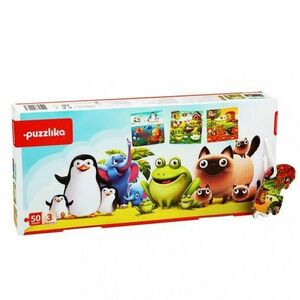 Puzzle Cubika Animalute preferate, 50 piese imagine