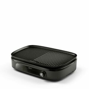 Gratar electric de masa Philips HD6210/90, 2400 W, Temperatura reglabila, Plita detasabila XL (Negru) imagine