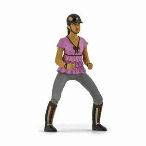 Figurina Papo Horses, Foals and Ponies - Trendy Riding Girl (Multicolor) imagine
