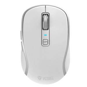 Mouse YENKEE 2085WE, Wireless 2.4 GHz, Bluetooth, USB (Alb) imagine