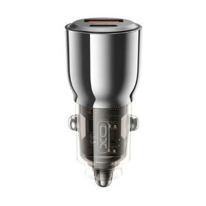 Incarcator Auto XO Design CC58, 95W, 3.25A, 1 x USB-A - 1 x USB-C, Negru imagine