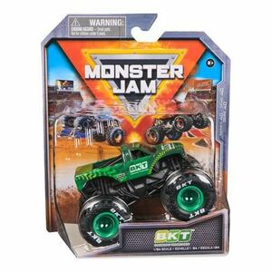 Masinuta Monster Jam - Bkt Growing Together, Scara 1 La 64 (Verde/Negru) imagine