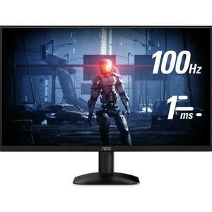Monitor VA LED AOC 23.8inch 24B35HM2, Full HD (1920 x 1080), VGA, HDMI, 100 Hz, 1 ms (Negru) imagine