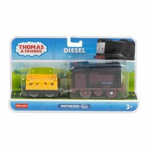 Locomotiva Thomas Motorizata Diesel cu Vagon (Multicolor) imagine