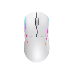 Mouse Gaming Yenkee Samurai, Wireless 2.4GHz, iluminare RGB (Alb) imagine
