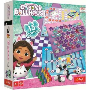 Set 15 jocuri clasice Trefl, Gabby's Dollhouse imagine