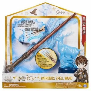 Bagheta Harry Potter - Wizarding World Patronus Spell, 33 cm imagine