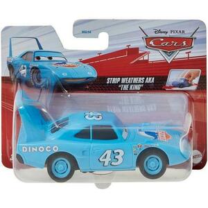Masinuta Disney Cars - Pullback Action, Strip Weathers inchThe Kinginch, scara 1: 43 imagine