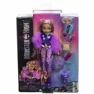 Papusa Monster High - Clawdeen Wolf si Catelul Crescent imagine