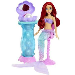 Papusa Disney Princess - Ariel, cu masuta de machiaj cu surprize imagine