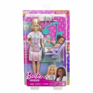 Set de joaca Barbie You can be - Barbie Stomatolog, blonda imagine