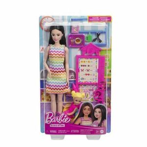 Set de joaca Barbie You can be - Barbie Profesoare, bruneta imagine