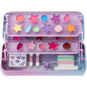 Set de infrumusetare Martinelia - Little Unicorn, Cutie metalica cu 3 compartimente imagine