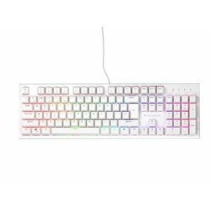 Tastatura Gaming Mecanica Genesis Thor 303, USB, Iluminare RGB, Switch-uri Outemu Peach Silent (Alb) imagine