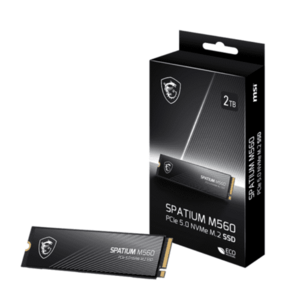SSD MSI Spatium M560 2TB, PCI Express 5.0 x4, M.2 2280 imagine