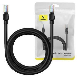 Cablu Retea Baseus B00133206111-04, UTP, Cat5, 3m, Negru imagine