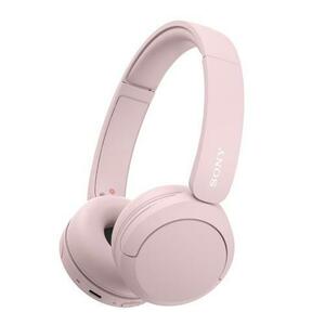 Casti Stereo Sony WH-CH520P, Wireless, Bluetooth, Microfon, Multipoint connection, Quick Charge, Autonomie 50 ore (Roz) imagine