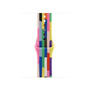 Curea Smartwatch Apple MDWD4ZM/A pentru Watch 42mm, Pride Edition Sport Band, S/M (Multicolor) imagine