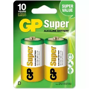 Baterii Super Alcaline GP D, 1.5V , 2 buc imagine