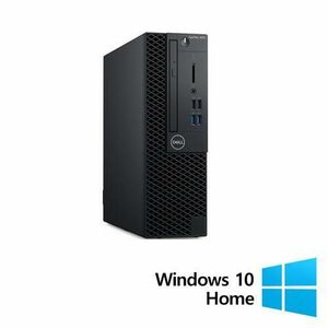 Calculator Sistem PC Refurbished DELL OptiPlex 3070 SFF, Intel Core i3-9100 3.60 - 4.20GHz, 8GB DDR4, 256GB SSD + Windows 10 Home imagine