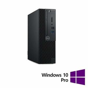 Calculator Sistem PC Refurbished DELL OptiPlex 3070 SFF, Intel Core i3-9100 3.60 - 4.20GHz, 8GB DDR4, 256GB SSD + Windows 10 Pro imagine