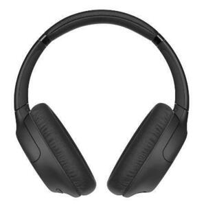 Casti Wireless Sony WH-CH710NB, Noise Canceling, Google Assistant, Bluetooth, NFC, Microfon (Negru) imagine