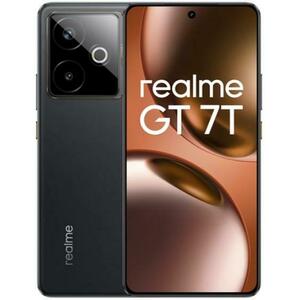 Telefon Mobil Realme GT 7T, Procesor Mediatek Dimensity 8400 Max, LTPO AMOLED Capacitive touchscreen 6.8inch, 12GB RAM, 512GB Flash, Camera Duala 50+8MP, Wi-Fi, 5G, Dual Sim, Android (Negru) imagine