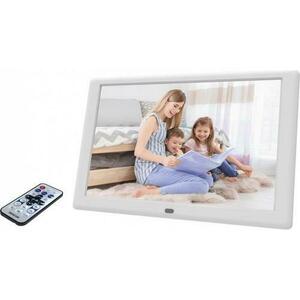 Rama foto digitala Sencor SDF 1082 WH, Ecran IPS HD 10.1inch, 1280 x 800, Difuzor, Telecomanda, USB (Alb) imagine