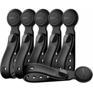 Organizator Cabluri Joyroom JR-ZS422, Magnetic, Set 6 Bucati, Negru imagine