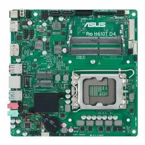 Placa de baza ASUS PRO H610T D4-CSM, Intel H610, LGA 1700, mITX imagine