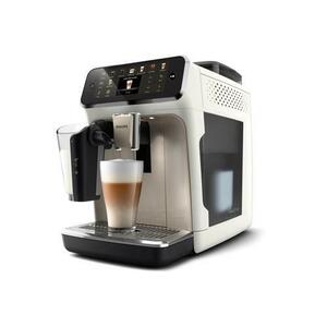 Espressor automat Philips EP5543/90 seria 5500, 1500 W, 15 bari, solutie de lapte LatteGO, 20 bauturi, Ecran tactil, Tehnologie SilentBrew, rasnita ceramica (Alb/Crom) imagine